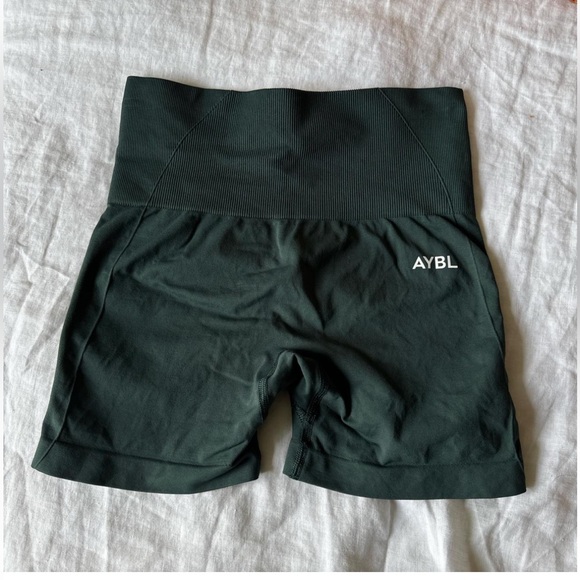 AYBL Pants - AYBL Dark Teal Bike Shorts sz Medium Never Worn